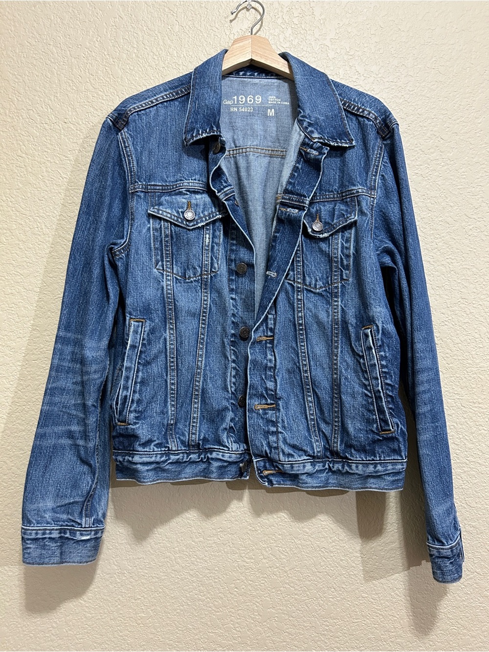 GAP Blue Denim Trucker Jacket